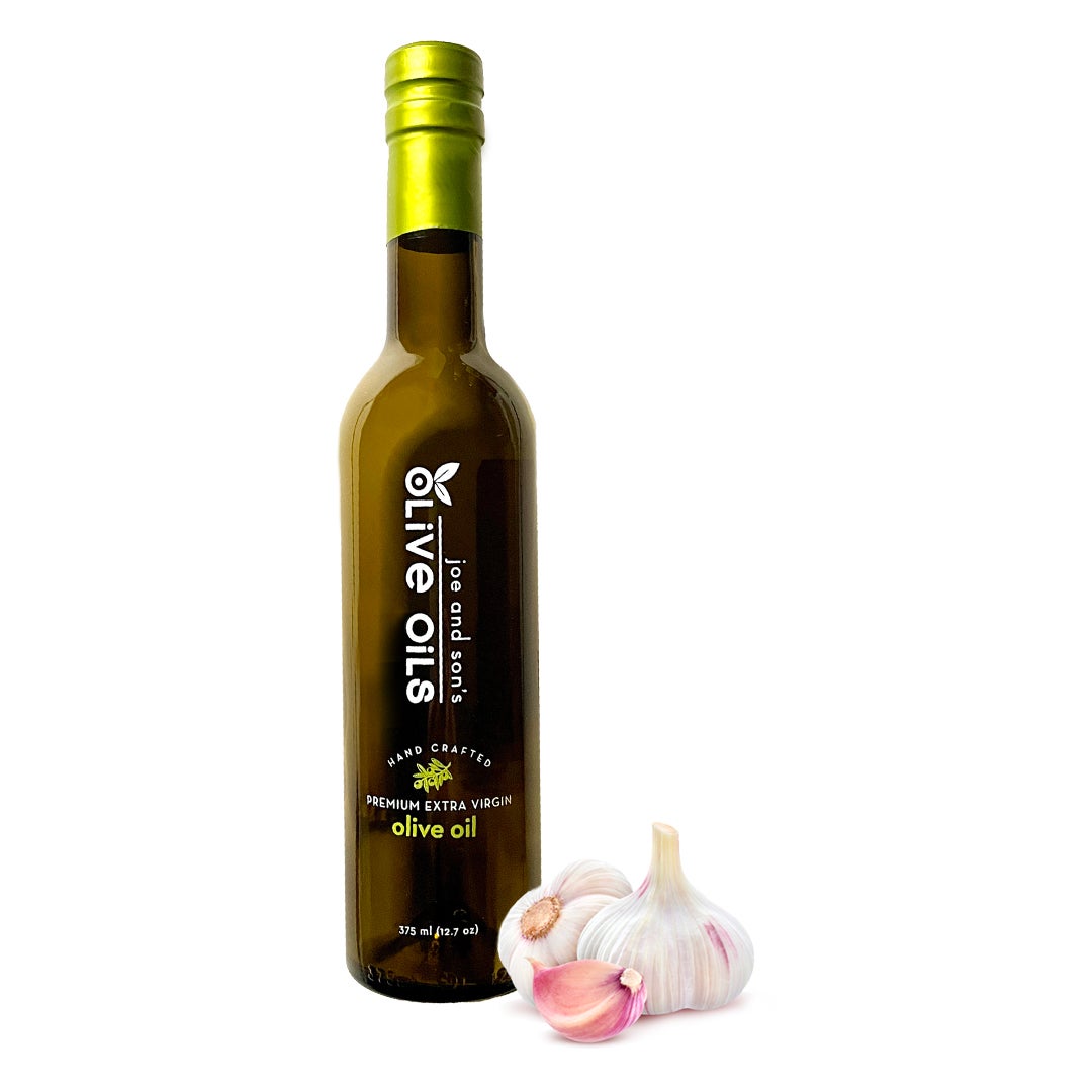 Garlic Infused Olive Oil | Joe and Son's Olive Oils