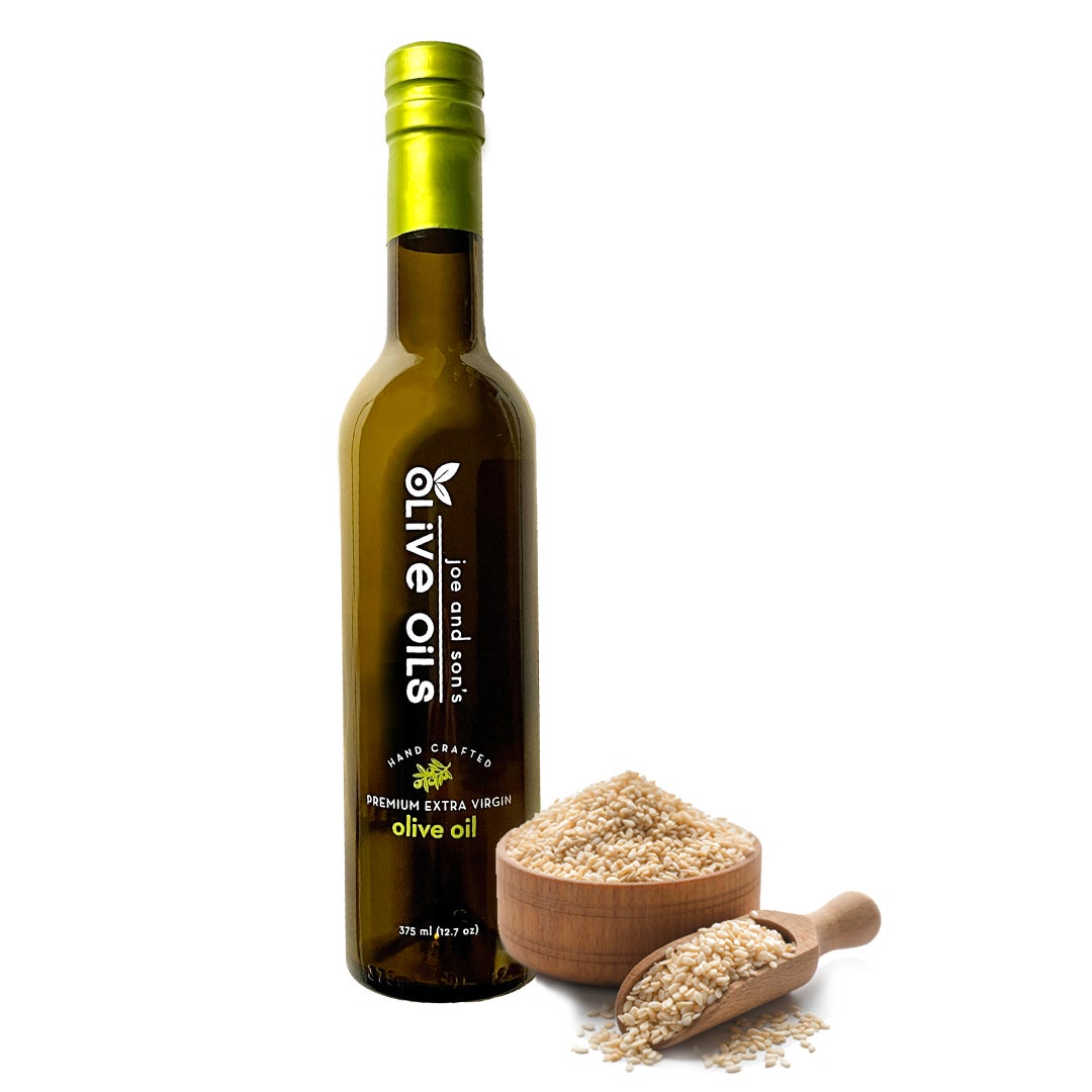Ginger + Black Garlic Infused Olive Oil | Joe and Son's Olive Oils